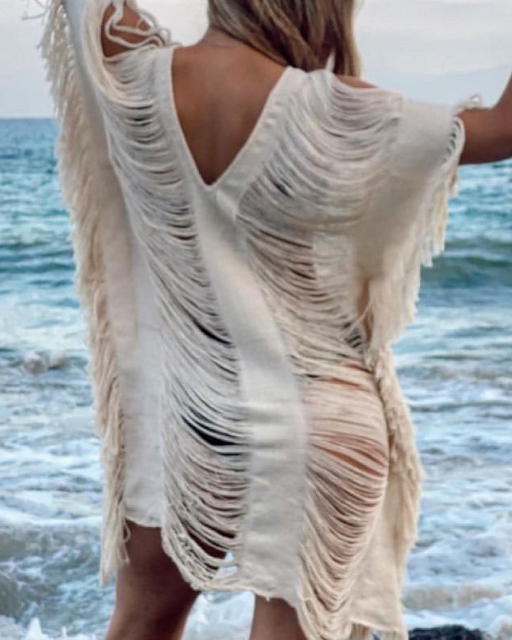 Women's Handmade Beachwear Midi Dress "AGATHA" more Colors