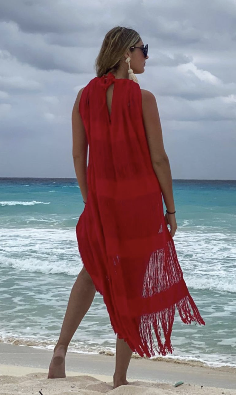ALLE BOHO "LULA", Swim Cover-up & Beachwear Maxi Dress
