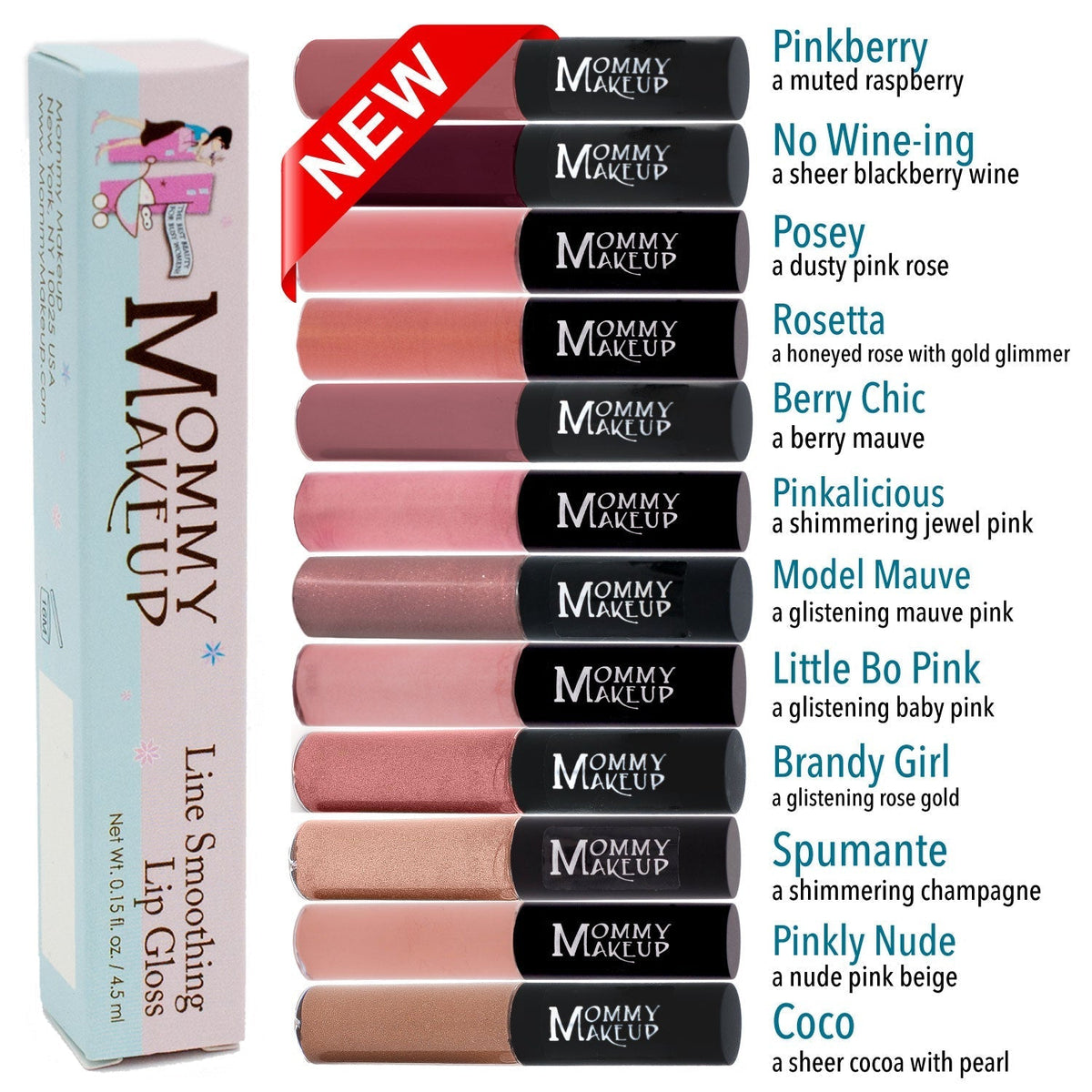 Line Smoothing Lip Gloss | Paraben-free Plumping Gloss - Brandy Girl