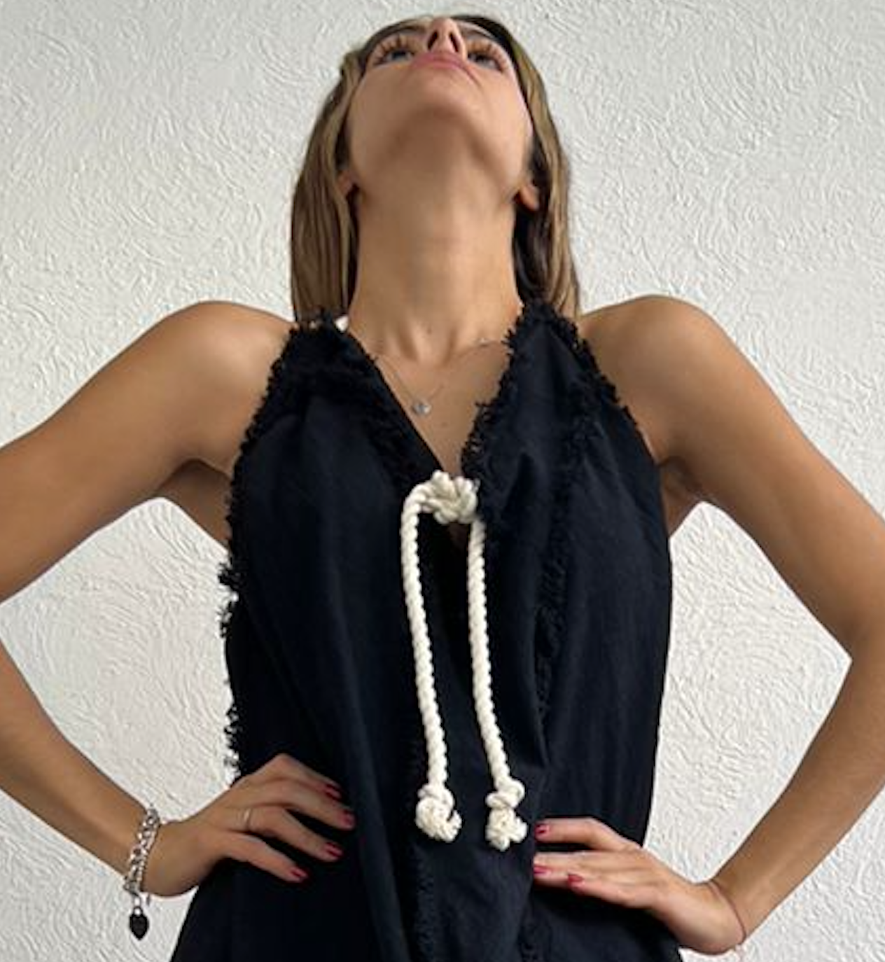 Handmade Boho Beach Backless Maxi Dress "TESSY", by ALLE BOHO