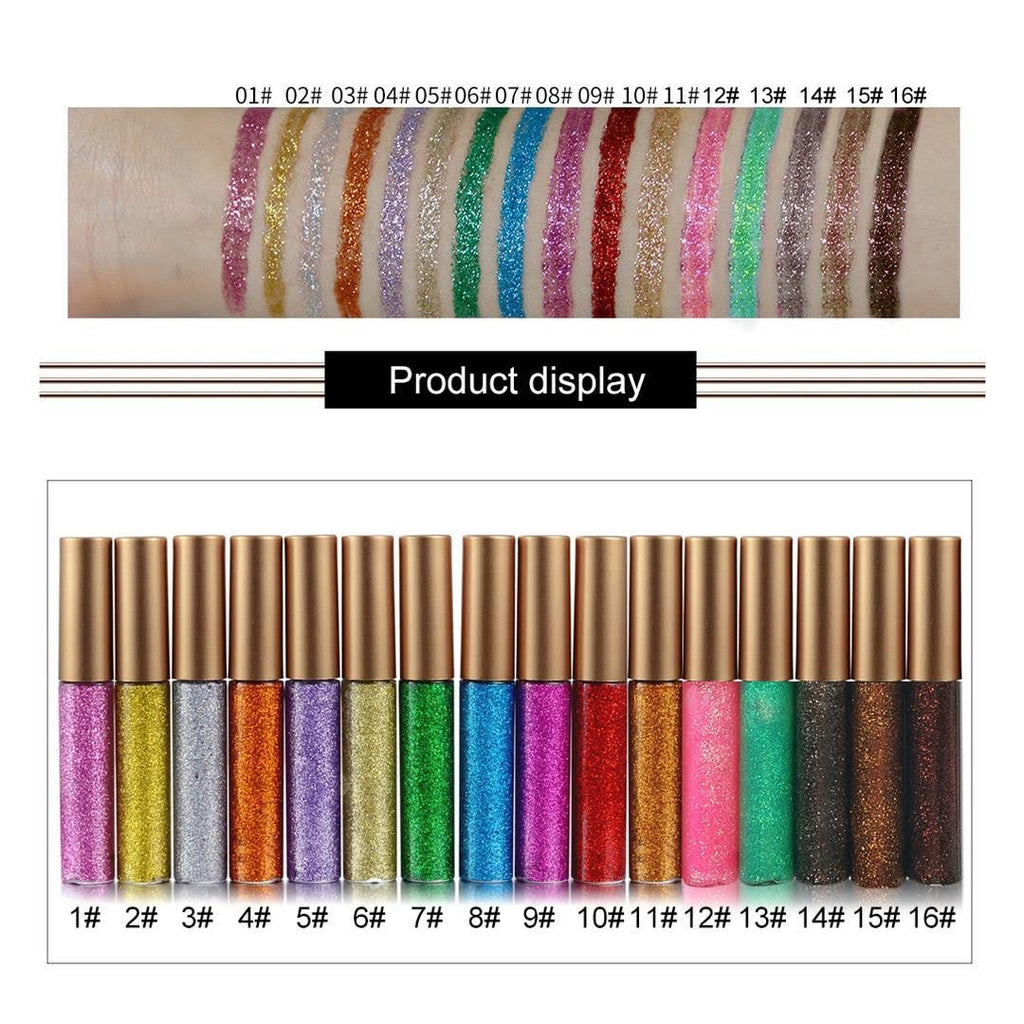 Shimmer & Shine Glitter Eyeliner – Vegan, Allergen-Free, Long-Wearing